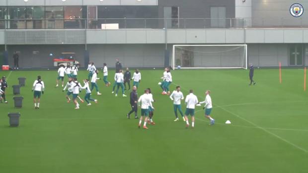 Man City prepare to face Club Brugge